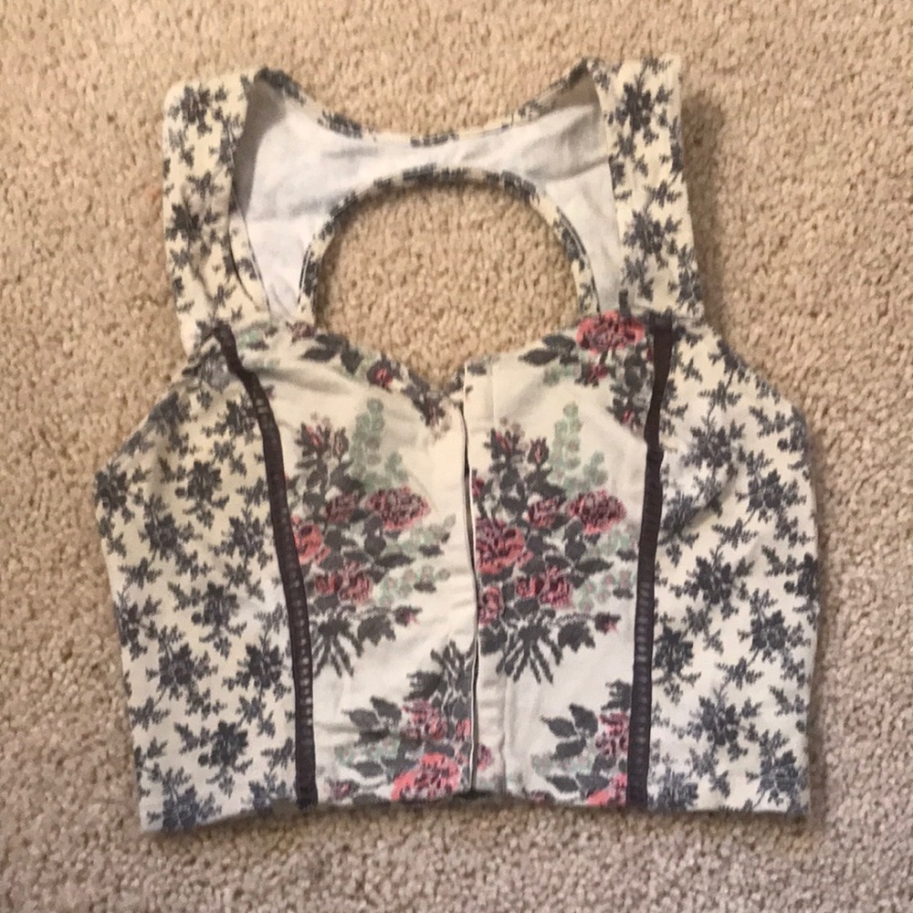 Urban Outfitters Floral Crop Top
